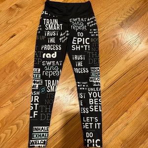 Peloton Do Epic Shit leggings
